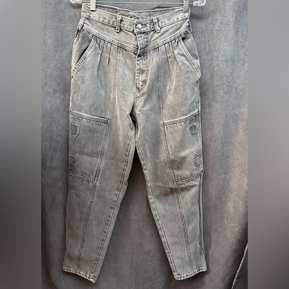 Vintage Denim - Vintage 80s pleated Gitano jeans tapered women’s 11/12